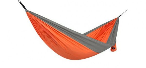 Гамак Time Eco ТЕ-1835 140x280 см сірий/помаранчевий 