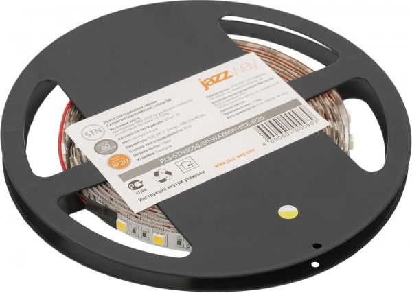 Стрічка світлодіодна Jazzway 5050/60-SMD 14,4 Вт IP20 12 В теплий 1000989 