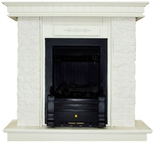 Камінокомплект ASTRA FLAME Нук White + Прометей