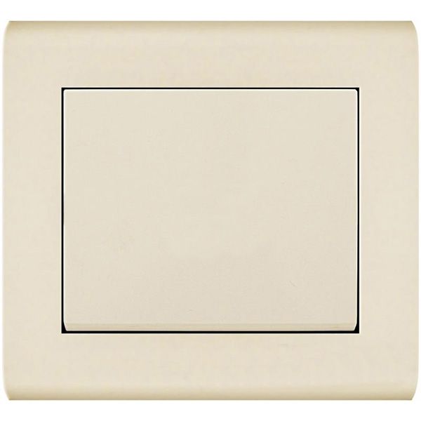 Выключатель проходной одноклавишный Makel Manolya без подсветки 10 А 250В слоновая кость 41010005