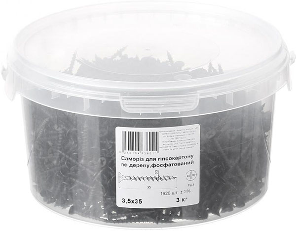 Саморіз по дереву 3.5x35 мм 3 кг