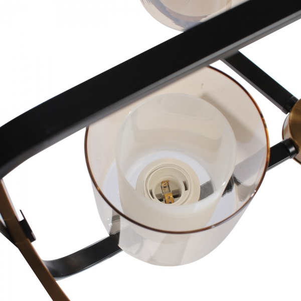 Люстра підвісна Светкомплект Miranda L 640-5 5xE27 чорний 