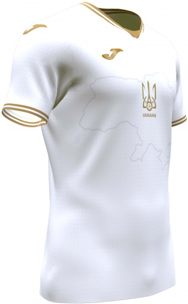 Футболка Joma FED. FUTBOL UCRANIA AT102404A200 р.XS білий