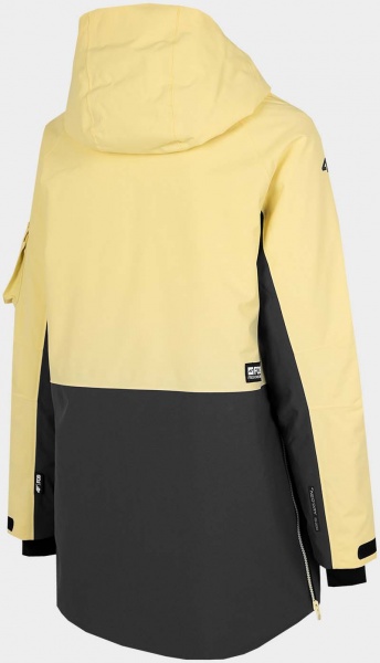 Анорак 4F WOSNOWBOARD JACKET KUDS003 H4Z22-KUDS003-73S р.XS желтый