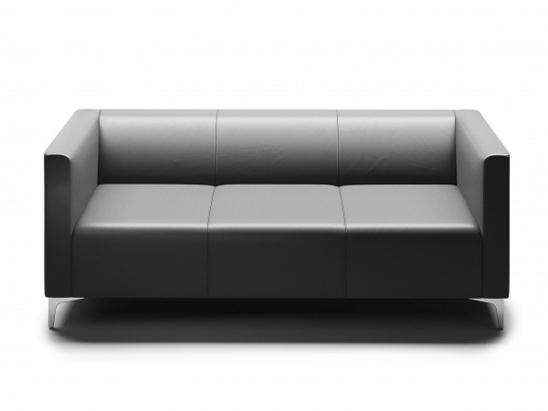 Диван нерозкладний BNB Delhi темно-сірий 1800x760x690 мм