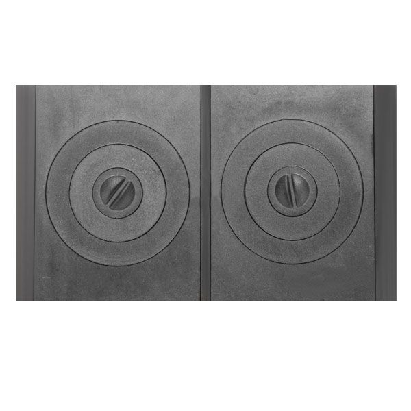 Плита пічна під казан 2 конфорки