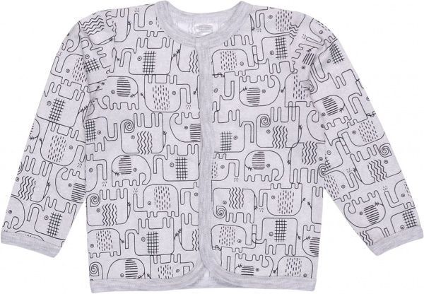 Кофтинка дитяча Татошка ясільна легка для хлопчика р.86 сірий 04102слн 