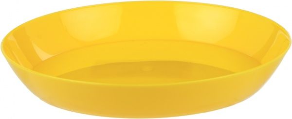 Піддон пластиковий Elsa Карат 190 круглий жовтий 