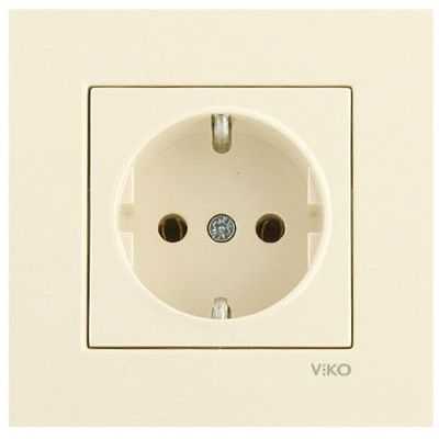 Розетка Viko Karre 90960108 кремова