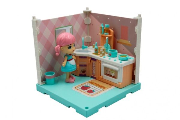 Ігровий набір Funky Toys Затишний куточок. Кухня з лялькою FT3103 