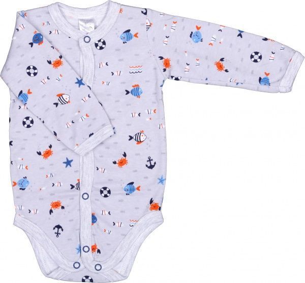 Напівкомбінезон для хлопчика Татошка р.56 сірий 14651рбк 