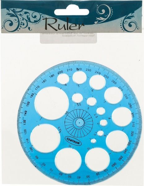Транспортир d11 см 84821 Centrum