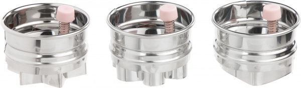 Набор форм для вырезания печенья 3 шт. 684675 Fackelmann