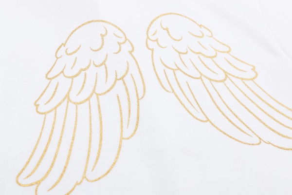 Комбинезон детский для девочки Bambinelli с крылышками р.62 белый 