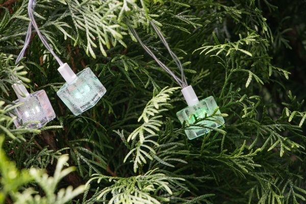 LED-гірлянда на сонячній батареї Wolta Cubes IP44 прозорий 