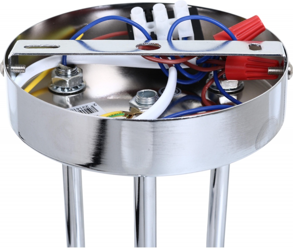 Люстра Sensio Gavr 3x40 Вт E27 бело-серебряный LS-07303/3WS-E2740W