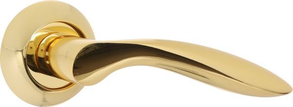 Ручка на розетці Wing PB латунь