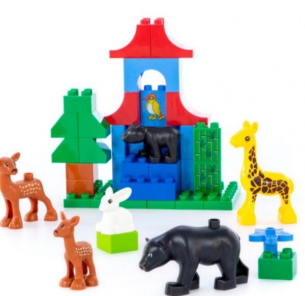 Конструктор Полесье Зоопарк 77721