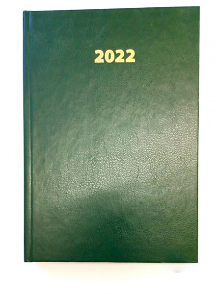 Щоденник 2021 BASIC А5 датований зелений UP! (Underprice)