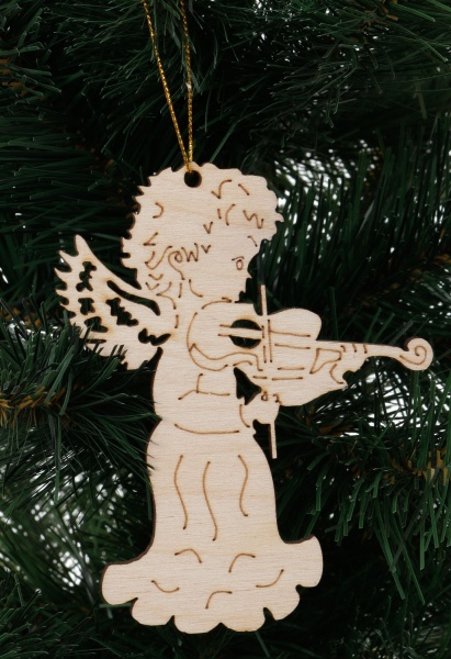 Елочная игрушка Ангел со скрипкой 4801