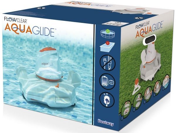 Робот-пылесос Bestway вакуумный для бассейнов AquaGlide (58620)
