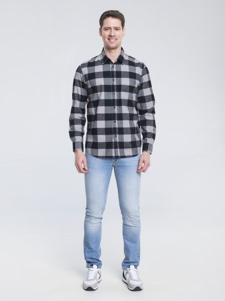 Сорочка BigStar DANE 141732906 р. M чорний