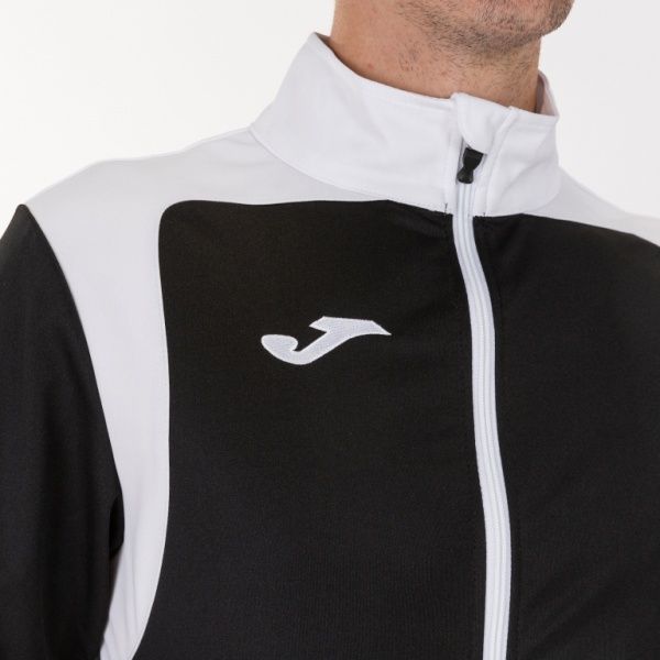 Спортивный костюм Joma TRACKSUIT CHAMPIONSHIP V BLACK-WHITE 101267.102 р. XS черныйбелый