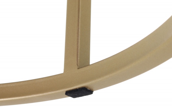 Набор декоративный Monaco 44,5х44,5х51 см/36х36х38 см серый/золотистый 