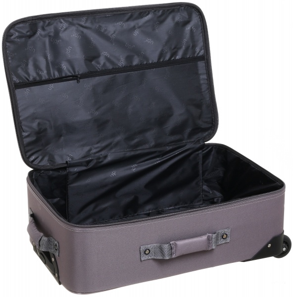 Чемодан 49 л серый KX22003 61х40х20 см 