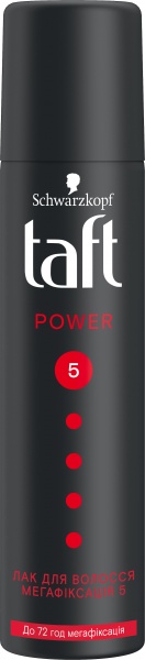 Лак для волосся TAFT Power Кофеїн Фіксація 5 75 мл