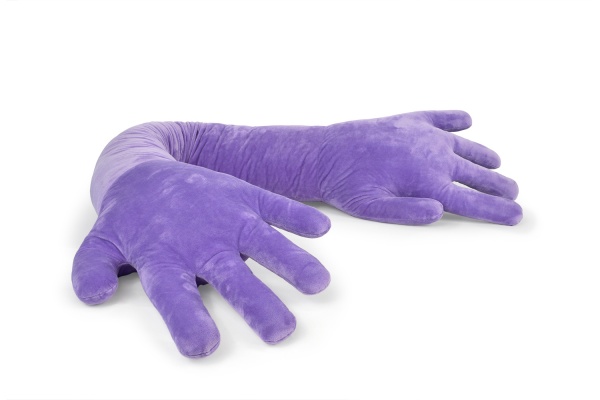 Подушка декоративна Руки обіймашки 30x172 см бузковий WP Merchandise 