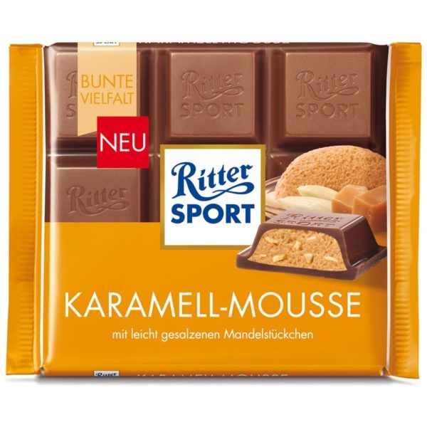 Шоколад Ritter Sport молочный карамель-мусс (22292109) 
