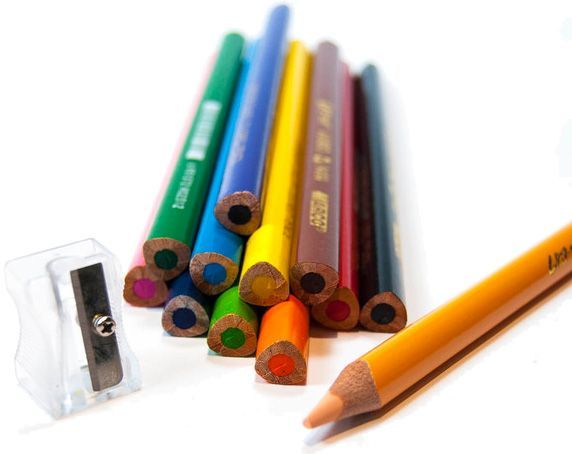 Олівці кольорові Grip-Rite 12 кольорів 9400-12CB Marco