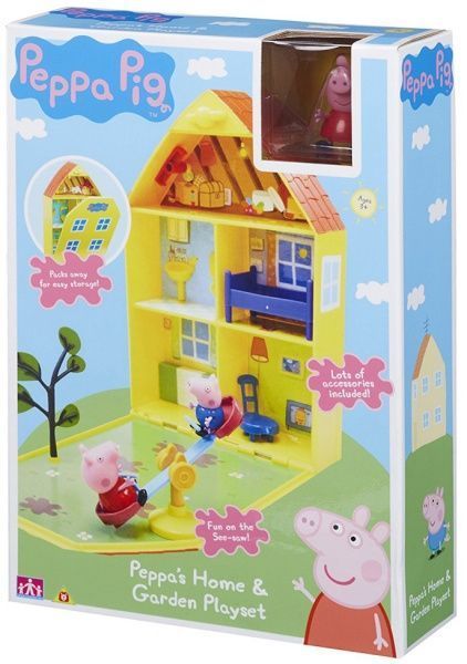 Игровой набор Peppa Pig Домик Пеппи с лужайкой 