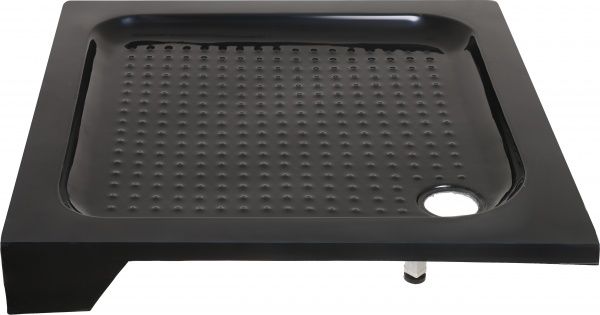Поддон душевой EGO PRIDE BLACK 900х900х150 мм квадратный