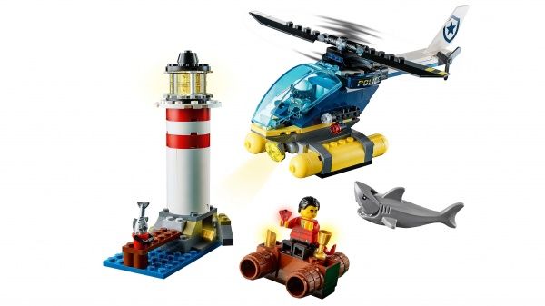 Конструктор LEGO City Елітний поліцейський загін: арешт на маяку 60274