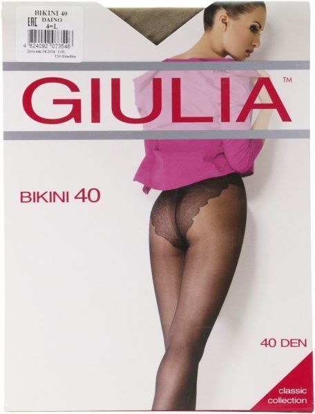 Колготки Giulia Бикини 40 den даино р. 4 кремовый 