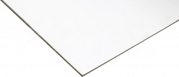 ДВП ламінована 2440х1220х2,5 мм білий (2,9768 м2)