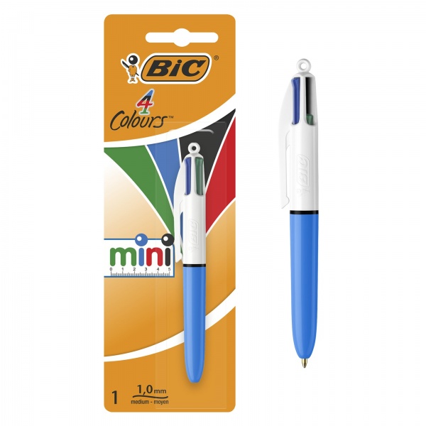 Ручка кулькова BIC 4 Colours Mini 1 шт. 