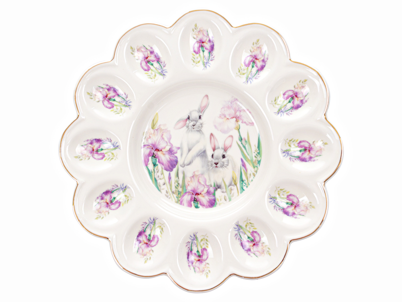 Подставка для яиц Lefard Bunny in Flowers 943-220