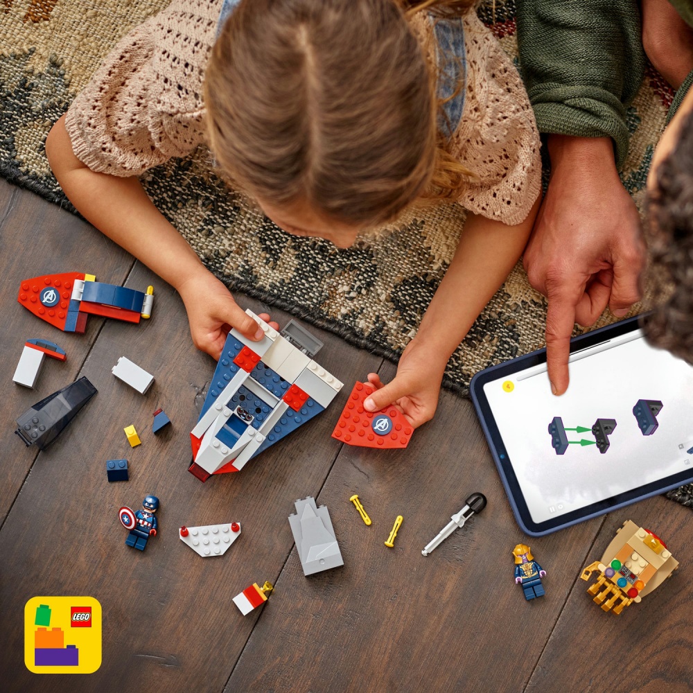 Конструктор LEGO Super Heroes Marvel Капитан Америка против Таноса 76319