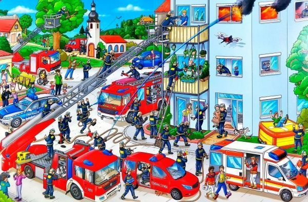 Книга Макс Волтер «Пожежний віммельбух» 978-617-768-825-8