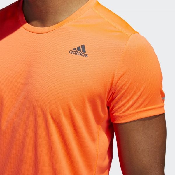 Футболка Adidas RUN IT TEE PB FR8378 S помаранчевий