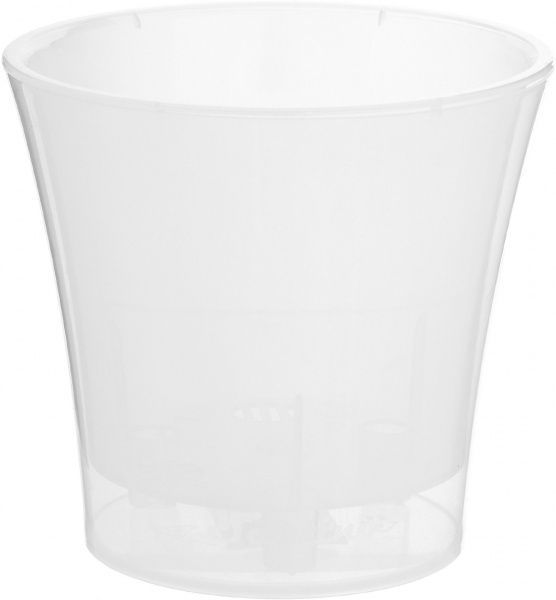 Горшок пластиковый Santino Арте круглый 2л прозрачный 