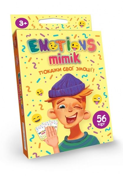 Развивающая игра Danko Toys Emotions Mimik (укр.) NT-01U