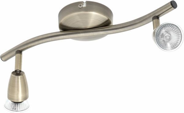 Спот Rabalux Norman 2x50 Вт GU10 бронзовий 6556 