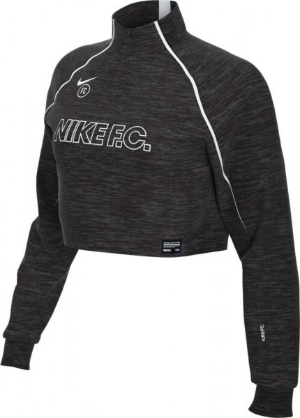 Футболка Nike W NK FC MIDLAYER CD1215-010 XS чорний