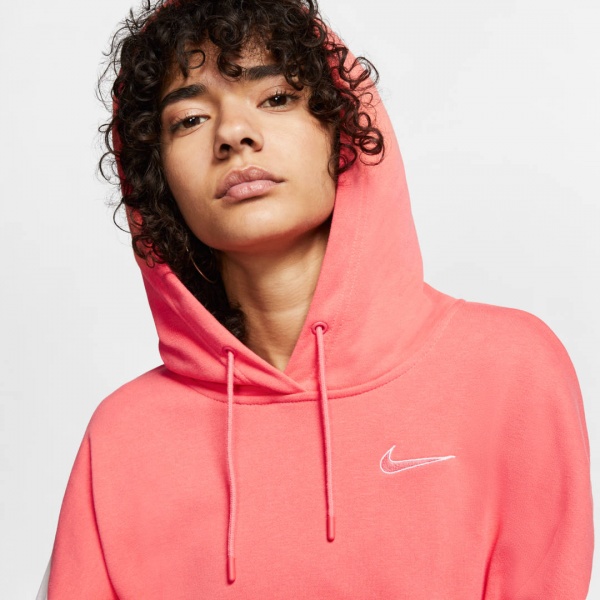 Джемпер Nike W NSW PO FT CB CJ3681-814 р. L червоний