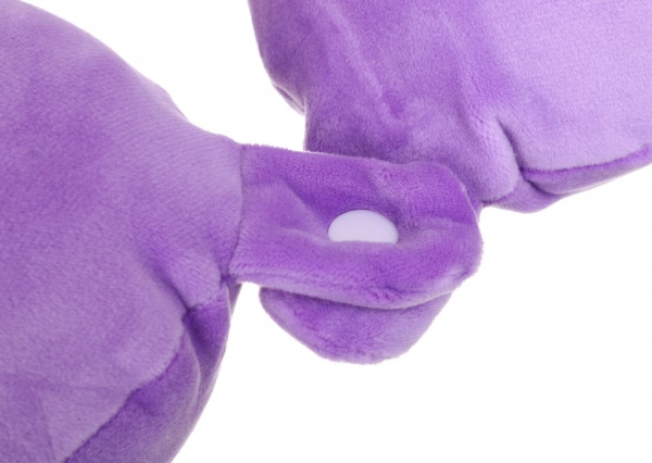 Подушка дорожная Единорог 30х30 см фиолетовый Luna