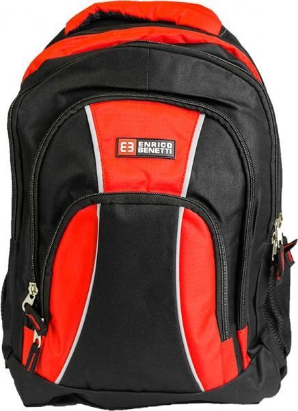 Рюкзак E.Benetti Martinique black red 28 л Eb47077 618